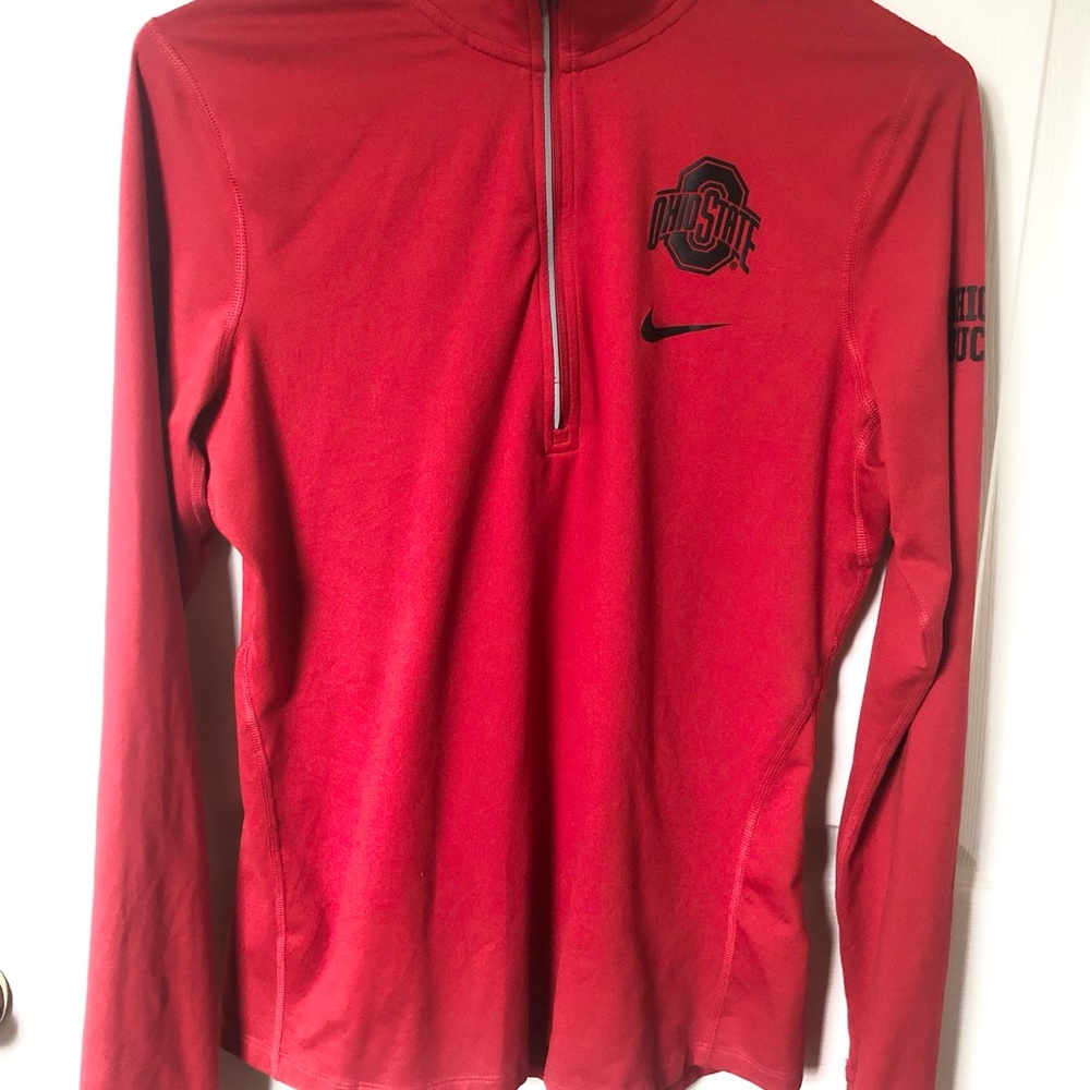 Ohio State Buckeyes Nike Dri-FIT Red Performance Top M